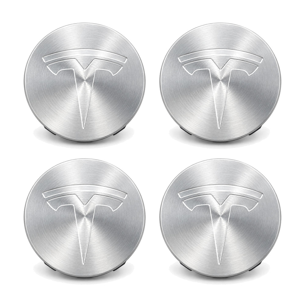 FACIA 4 Pcs Hub Caps Covers Car for Tesla Model 3/Y/S/X (Diameter 56MM)