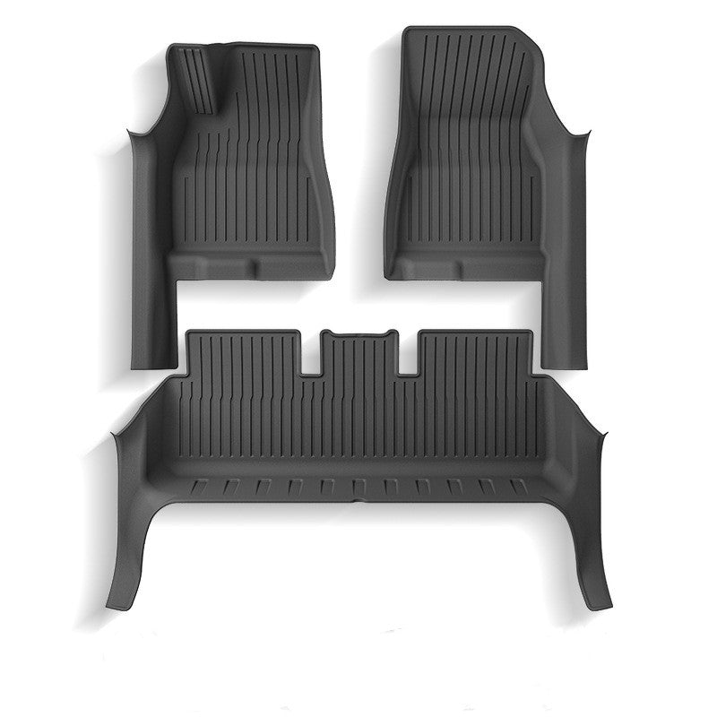 FACIA All Weather TPE Floor Mats with Door Sill Protector for Model 3 Highland