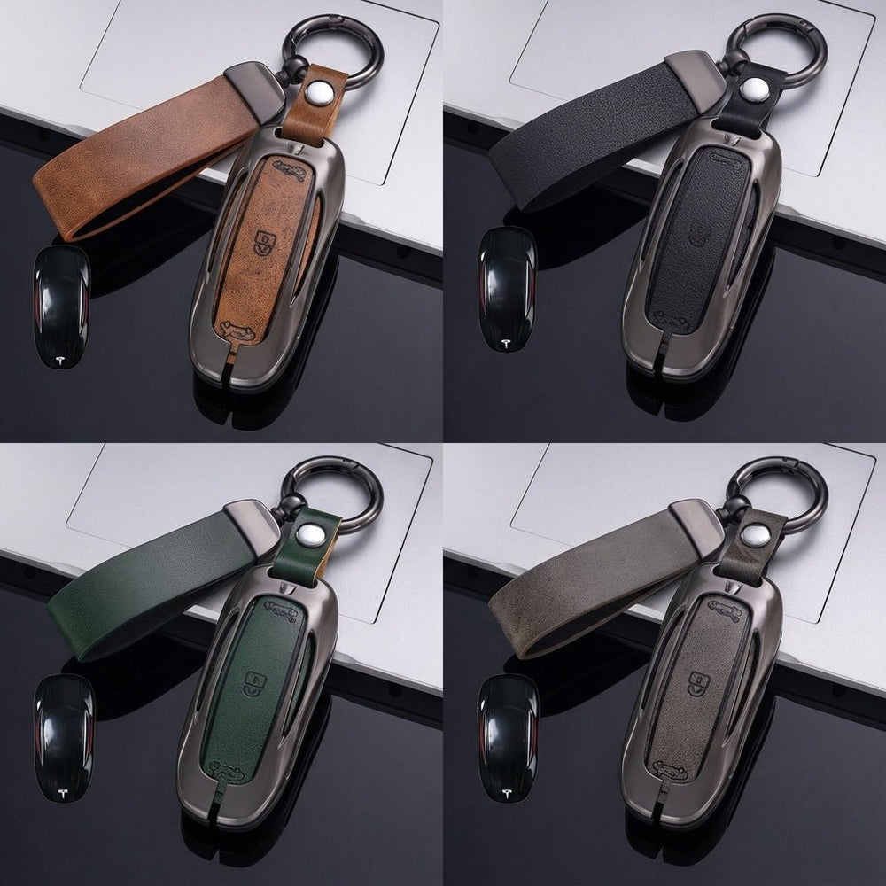 FACIA Alloy Key Fob Cover for Tesla Model 3 / Y / S / X All-Cover Protection