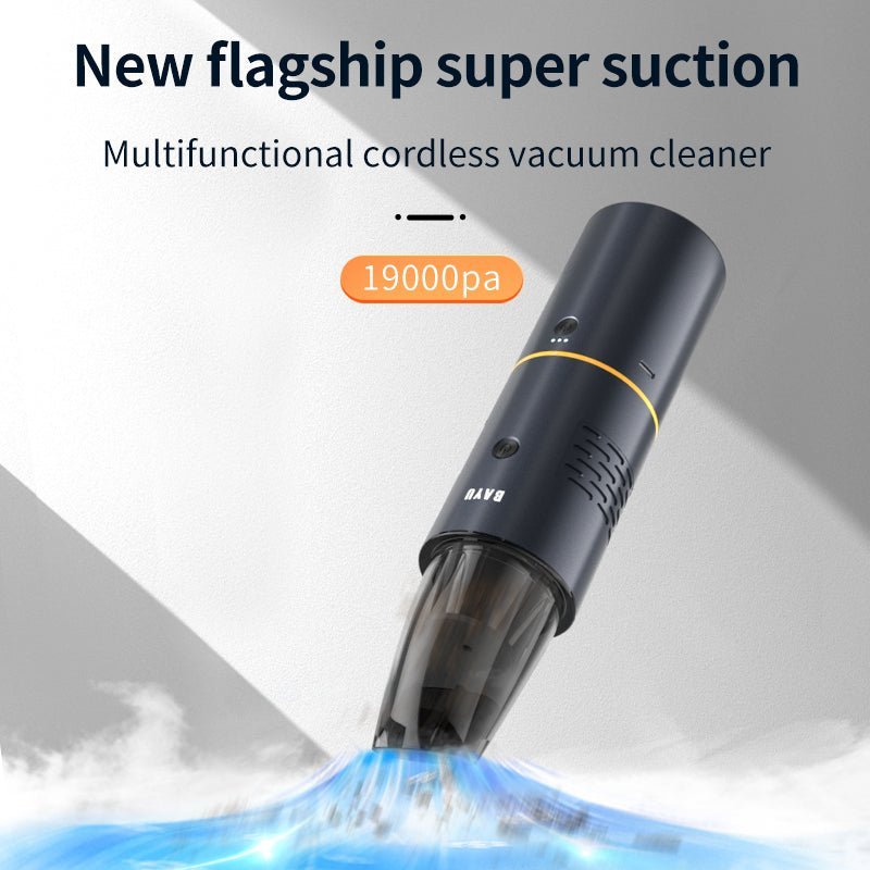 FACIA BAYU Wireless Handheld Car Vacuum Cleaner 19500Pa Suction 60Min Runtime