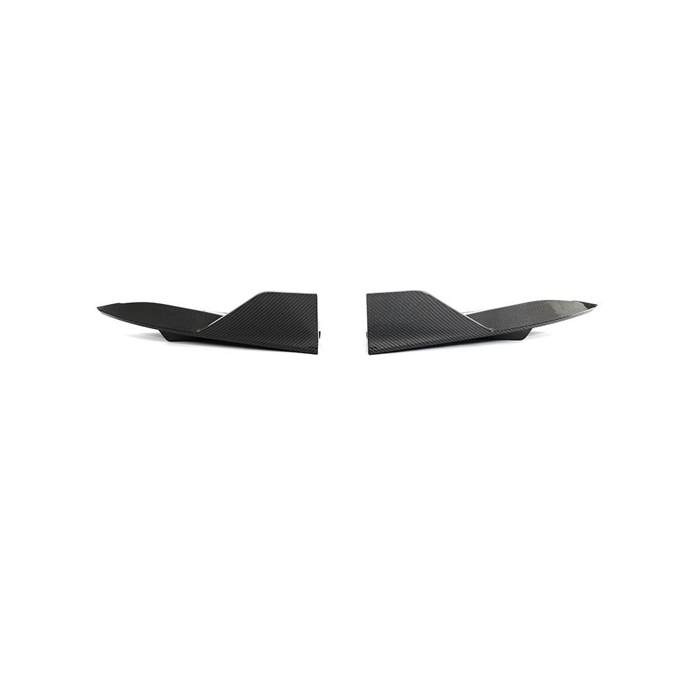 FACIA Real Carbon Fiber Rear Bumper Aprons for Model S Clearance Sale