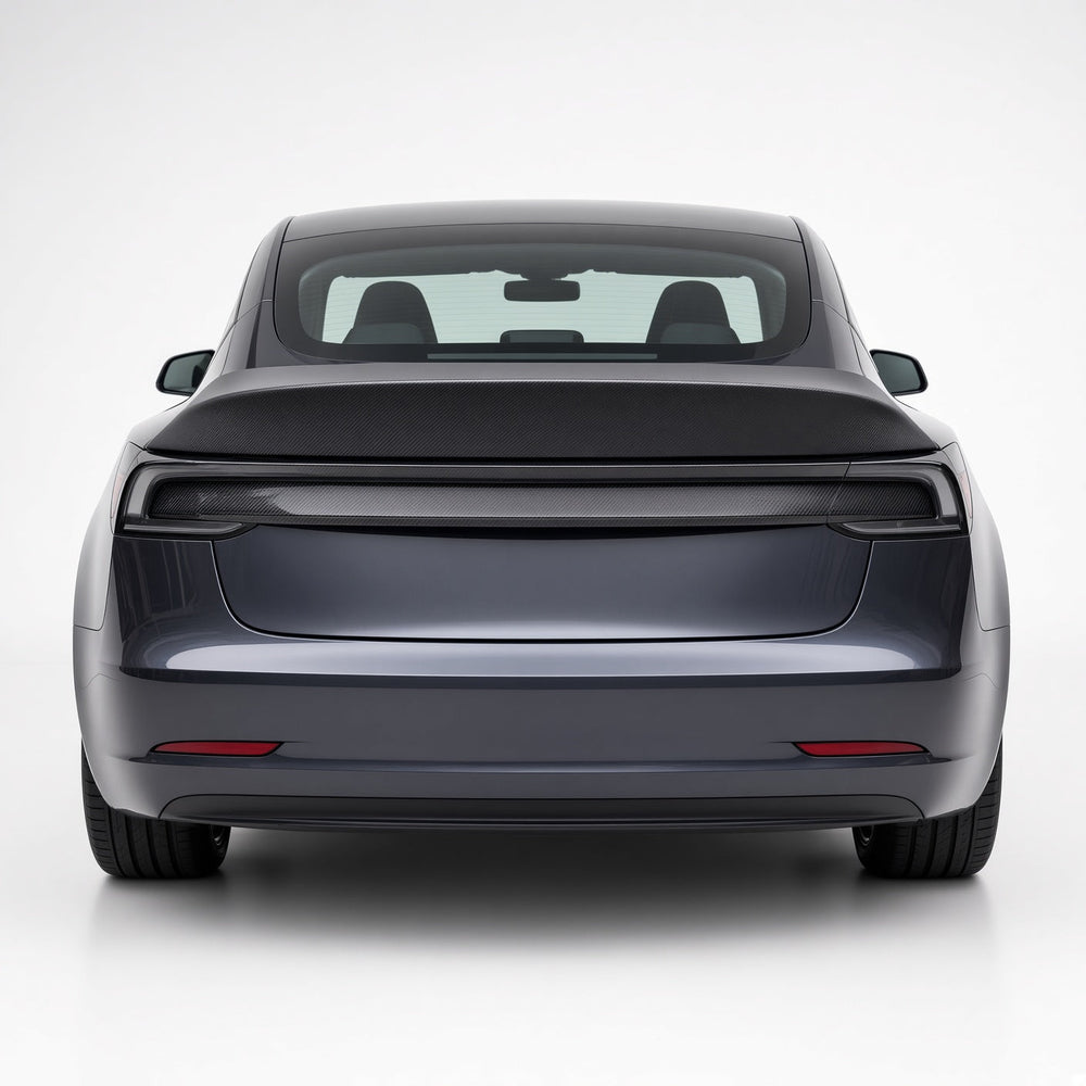 FACIA Real Carbon Fiber Rear Trunk Spoiler for Model Y Juniper