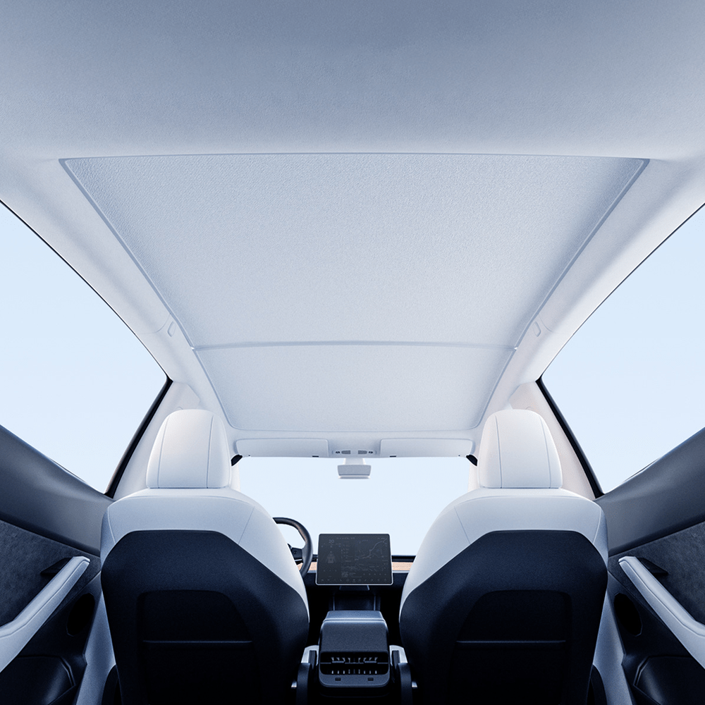 FACIA Glass Roof Sunshade for Tesla Model Y