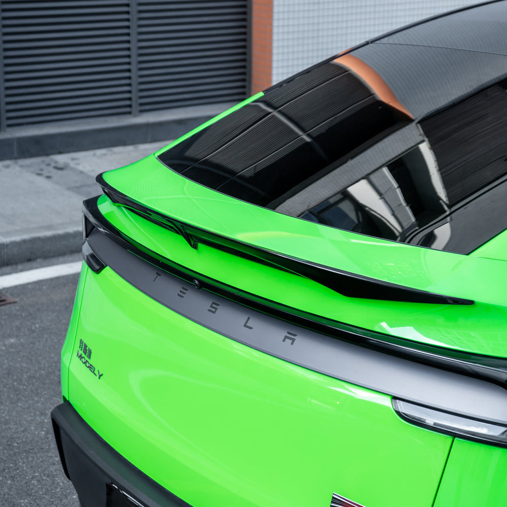 FACIA Sport Style ABS Plastic Rear Spoiler Wing for Model Y 2020-2026