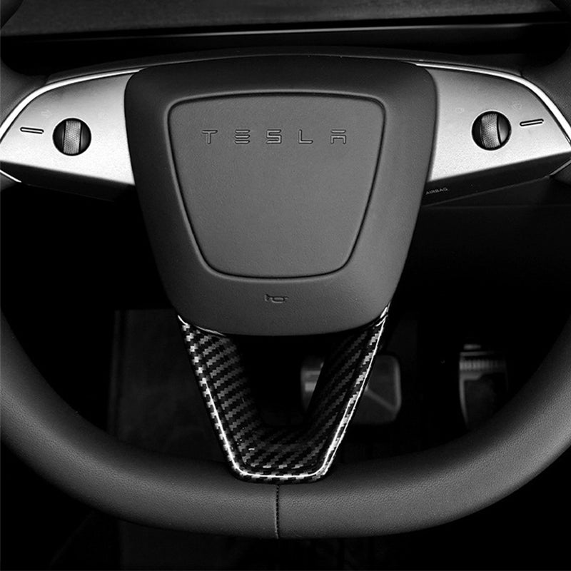FACIA Steering wheel V-cover for Model 3 Highland and Model Y Juniper