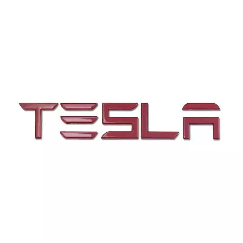 FACIA Tailgate Lettered Rear Logo Replacement For Tesla Model 3/Y