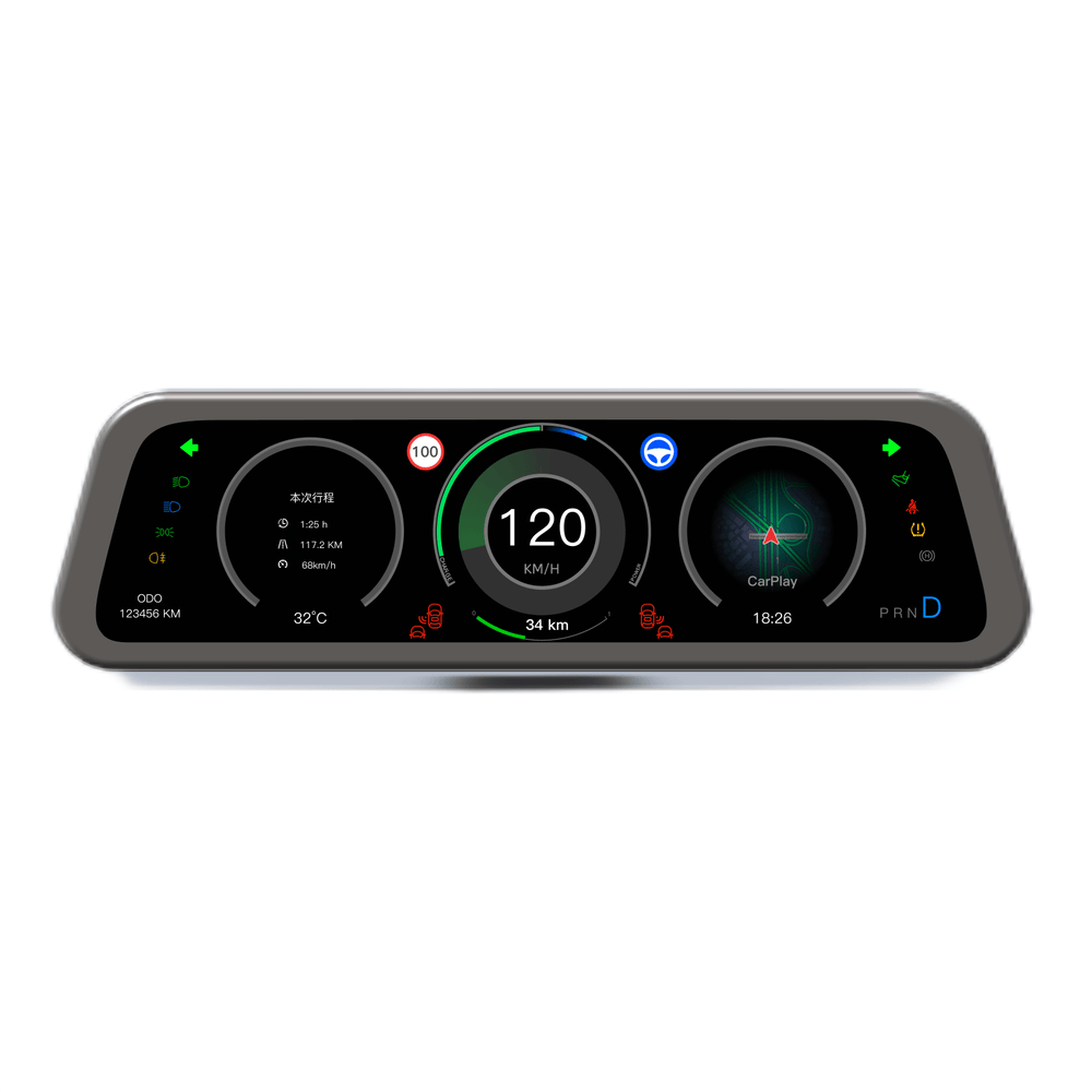 FACIA 9.6 Inch Instrument Cluster Dashboard Display?for Model 3 / Y