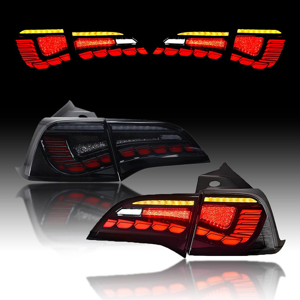 FACIA Dragon Scale Tail Lights for Model 3/Y