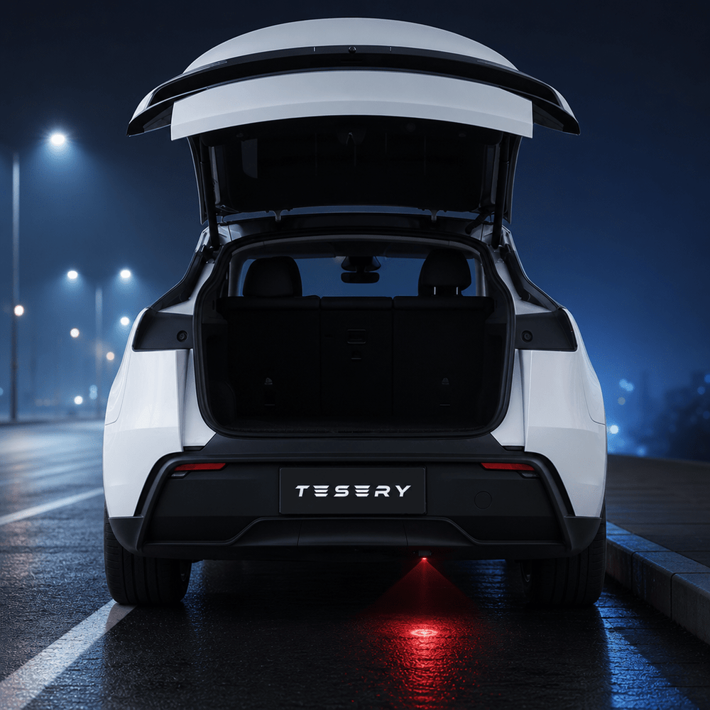 FACIA Laser-Guided Kick-to-Open Trunk Sensor Light for Model Y (2020¡§C2026)