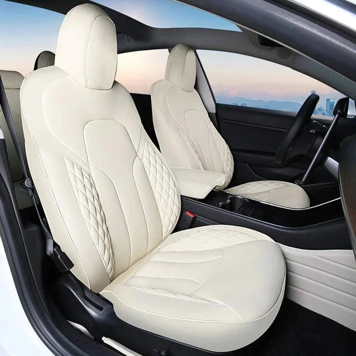 FACIA Leather Seat Covers for Model 3/Y Clearance Sale Limited Stock