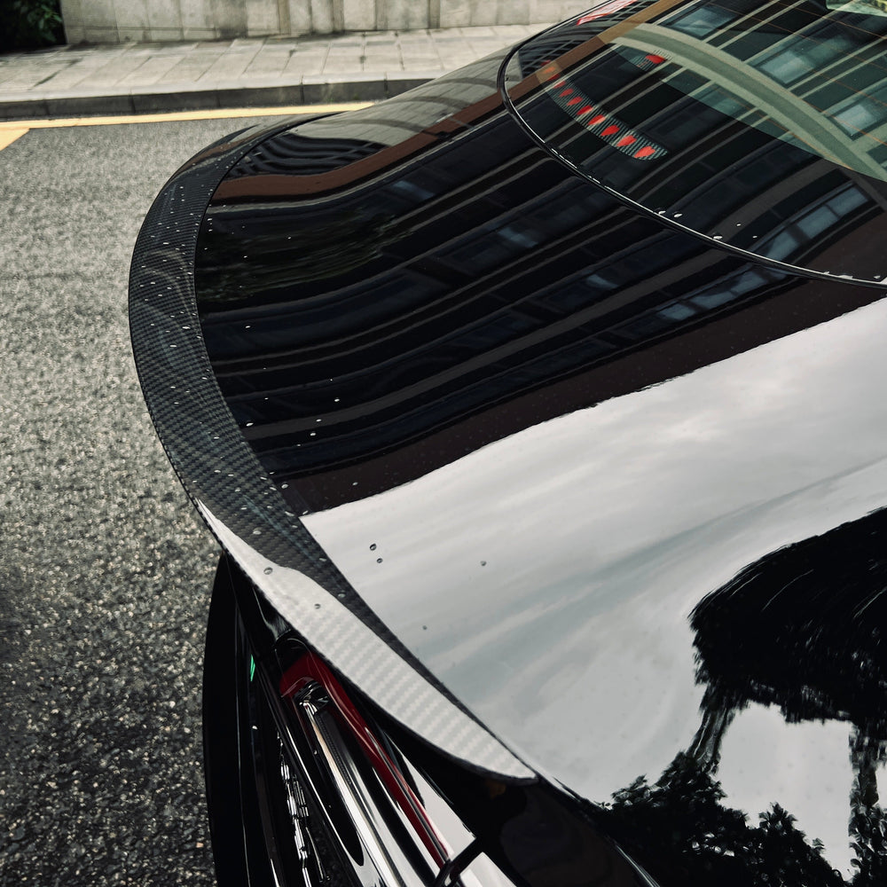 FACIA Spoiler Performance Style for Model Y / Model 3 Highland Dry Carbon Fiber Exterior Mods