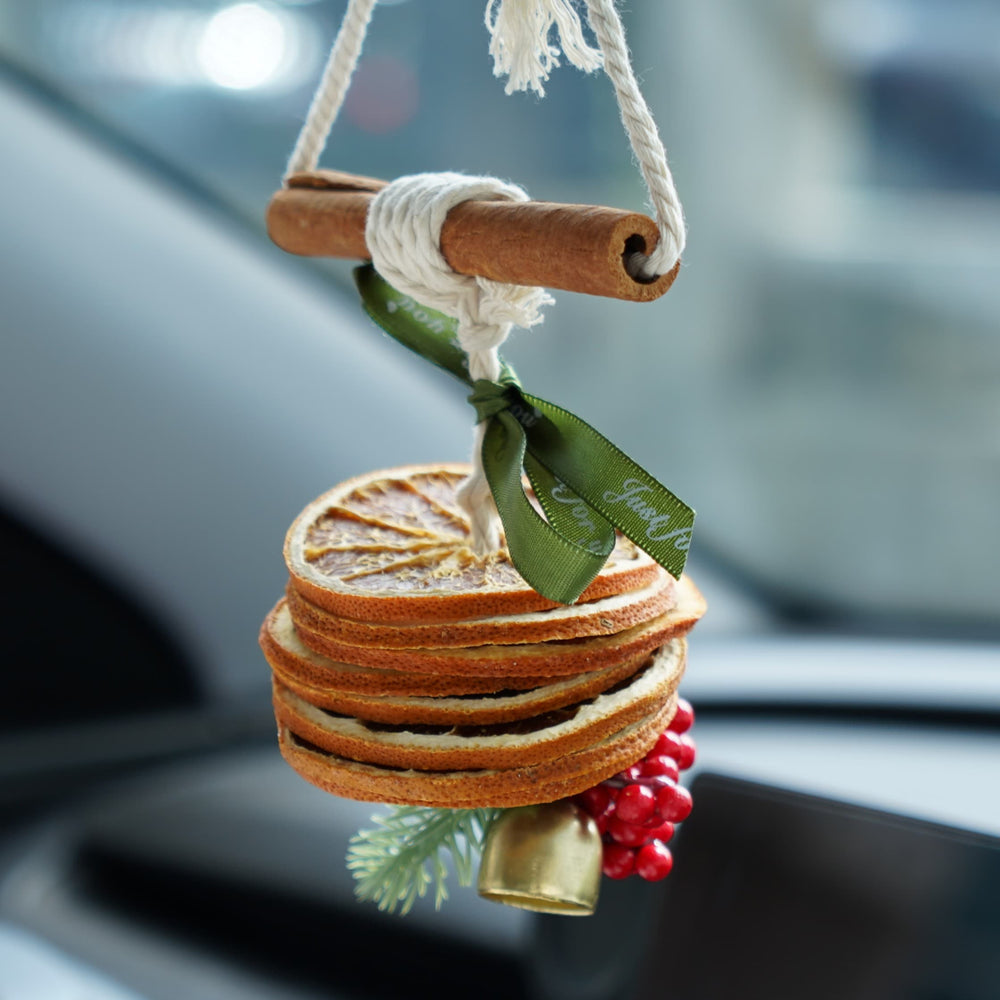 FACIA Car Orange?Scent?Christmas? Ornament حUniversal Hanging Design