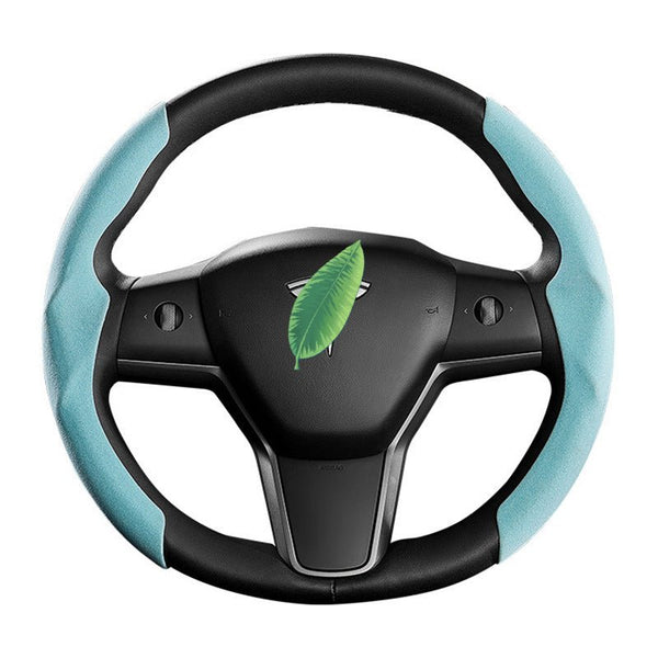 FACIA Ultra-thin Alcantara Steering Wheel Cover for Model 3 / Y TESERY