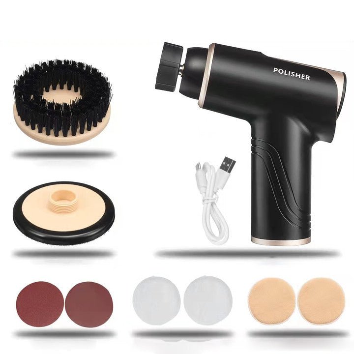 FACIA Dual Action Polisher Kit 148W Motor Variable Speed Complete Detailing Set