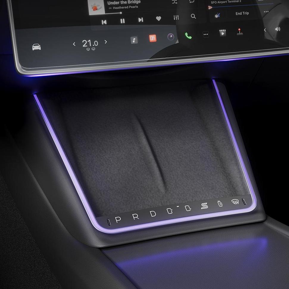 FACIA Wireless Charging Smart Button with Ambient Light for Model 3 Highland / Y Juniper