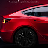 FACIA TESERY 18?? Nebula Style Wheel Covers for Model 3 Highland