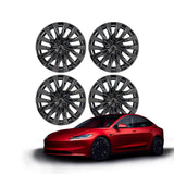 FACIA TESERY 18?? Nebula Style Wheel Covers for Model 3 Highland