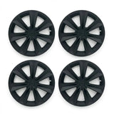 FACIA 19 inches Gemini Wheel Covers for Model Y Turbo Style Full Rim Protection Tesery