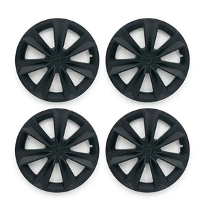 FACIA 19 inches Gemini Wheel Covers for Model Y Turbo Style Full Rim Protection Tesery