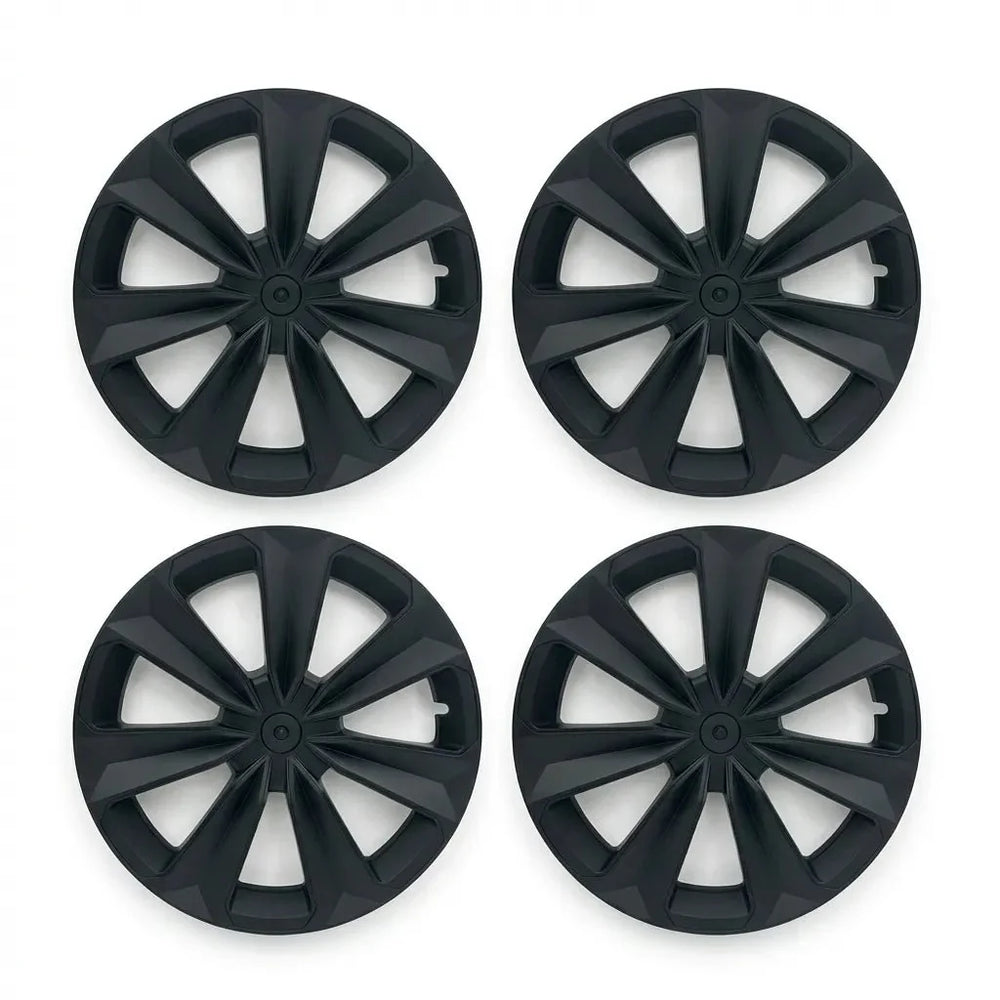 FACIA 19 inches Gemini Wheel Covers for Model Y Turbo Style Full Rim Protection 