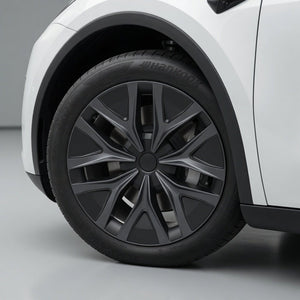 FACIA 19 inches Gemini Wheels Covers for Model Y Seven-Spoke Style