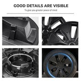 FACIA 19 inches Machina 2.0 Wheels Covers for Model YL 2026+ Seven-Spoke Style