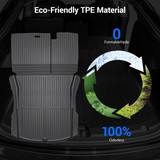 FACIA TESERY Trunk Mat With Backrest Mat for Model 3 Highland