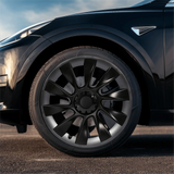 FACIA Split Hub Center Cap Covers for Model Y 20 inches/21 inches 4-Piece Set 5 Colors Curb Rash Protection