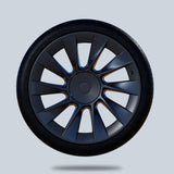 FACIA Split Hub Center Cap Covers for Model Y 20 inches/21 inches 4-Piece Set 5 Colors Curb Rash Protection