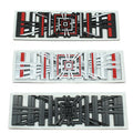 FACIA 3D Metal Letter Emblem Badge Multiple Styles 3M Adhesive Custom Lettering