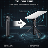 FACIA Portable Power Bank and Battery Pack for Starlink Mini 51300mAh Battery Tripod Stand