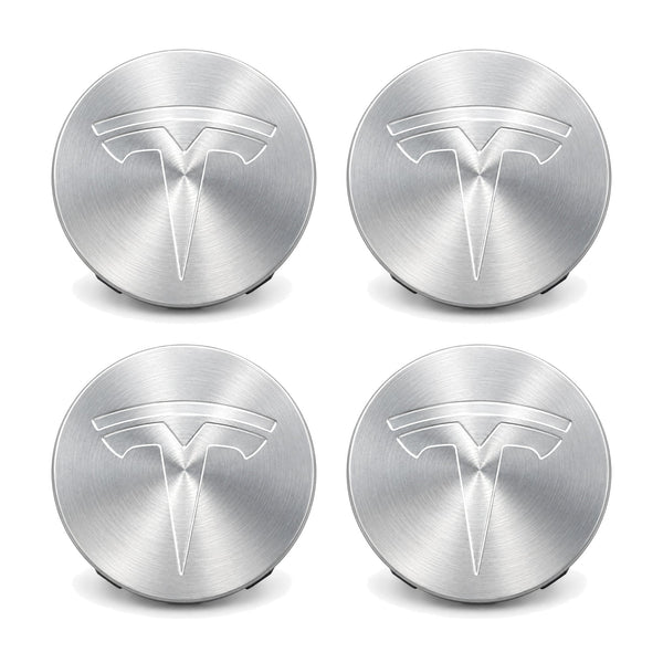 FACIA 4 Pcs Hub Caps Covers Car for Tesla Model 3/Y/S/X (Diameter 56MM)
