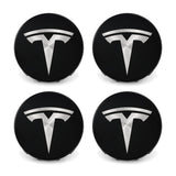 FACIA 4 Pcs Hub Caps Covers Car for Tesla Model 3/Y/S/X (Diameter 56MM)