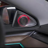 FACIA TESERY 4D Rotating LED Ambient Tweeter Speakers for Model Y Juniper / Model 3 Highland