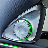 FACIA TESERY 4D Rotating LED Ambient Tweeter Speakers for Model Y Juniper / Model 3 Highland
