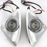 FACIA TESERY 4D Rotating LED Ambient Tweeter Speakers for Model Y Juniper / Model 3 Highland