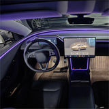 FACIA TESERY 8.9'' Dashboard Display with Ambient Lighting for Model 3 Highland / Model Y Juniper