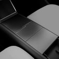 FACIA Dry Carbon Fiber Center Console Cover For Model Y Juniper / Model 3 Highland / Model YL