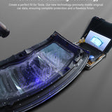 FACIA Dry Carbon Fiber Center Console Cover For Model Y Juniper / Model 3 Highland / Model YL