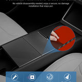 FACIA Dry Carbon Fiber Center Console Cover For Model Y Juniper / Model 3 Highland / Model YL