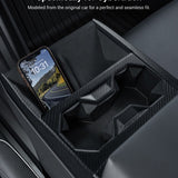 FACIA Dry Carbon Fiber Center Console Cup Holder for Cybertruck