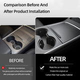 FACIA Carbon Fiber Center Console Wrap Cover for Model 3 / Y
