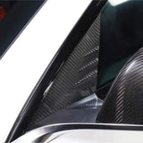 FACIA Dry Carbon Fiber A-Pillar Trim for Model 3/Y 3 Finishes 3D Laser Fit LHD/RHD