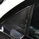 FACIA Dry Carbon Fiber A-Pillar Trim for Model 3/Y 3 Finishes 3D Laser Fit LHD/RHD