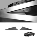 FACIA A-Pillar Triangle Spoiler Covers for Cybertruck ABS Carbon Fiber Pattern 