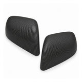 FACIA ABS Mirror Covers for Model 3/Y 4 Finishes 3M Tape Scratch Protection 3 Versions