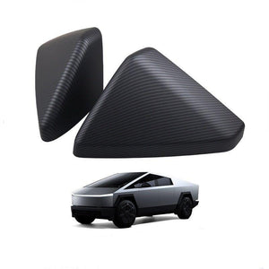 FACIA ABS Mirror Covers for Cybertruck Carbon Fiber Pattern 2 Finishes TESERY