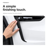 FACIA ABS Split Front Fog Light Bezel Cover for Model Y Juniper and YL 6-Seater