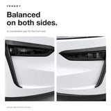 FACIA ABS Split Front Fog Light Bezel Cover for Model Y Juniper and YL 6-Seater
