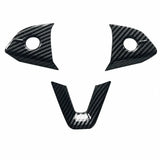 FACIA ABS Steering Wheel Button and V-Shape Trim Cover for Model Y Juniper Tesery